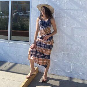Maxi Dress Tie Dye La Miel